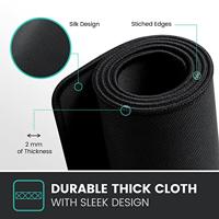 Perixx DX-1000 L Gaming muismat Zwart - thumbnail