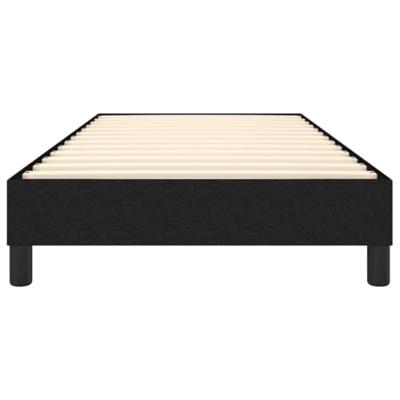 Bedframe zonder matras 100x200 cm stof zwart