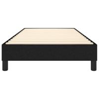Bedframe zonder matras 100x200 cm stof zwart - thumbnail