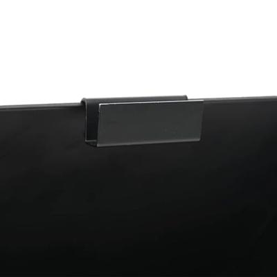 VidaXL Kogelvanger zwart 31 x 23 x 31,5 cm staal VidaXL Kogelvanger zwart 31 x 23 x 31,5 cm staal