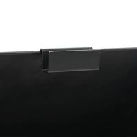 VidaXL Kogelvanger zwart 31 x 23 x 31,5 cm staal - thumbnail