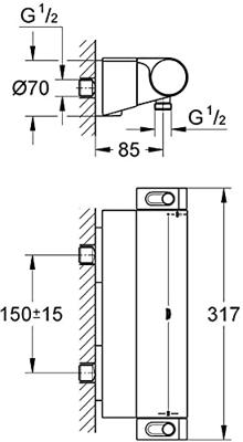 Kraan Grohe 34469001