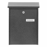 Burg Wächter DAILY 5861 E Daily 5861 E Brievenbus Plaatstaal IJzer Sleutelslot - thumbnail