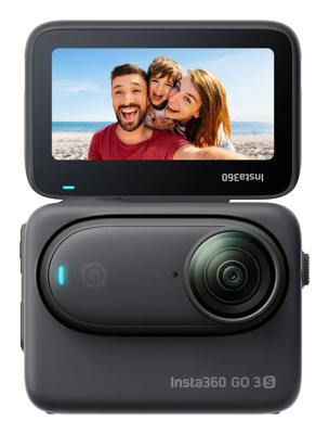 Insta360 Go 3S - 128GB Action Camera - Ultra HD (4K) - WiFi en Bluetooth - Zwart