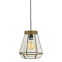 Urban Interiors hanglamp 'Geo2' 20cm, kleur Brass Antique - thumbnail