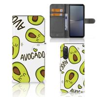 Sony Xperia 10 V Leuk Hoesje Avocado Singing - thumbnail