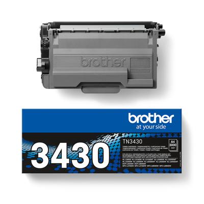 Toner Brother TN-3430 Wit Zwart
