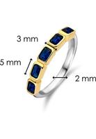 TI SENTO-Milano 12274BY Ring zilver-kleursteen goud- en zilverkleurig-blauw - thumbnail