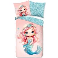Good Morning Kinderdekbedovertrek "zeemeermin" - Multi - (140x200/220 cm) - Katoen - thumbnail