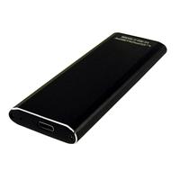 LC-Power LC-M2-C-NVME behuizing voor opslagstations M.2 SDD-behuizing Zwart - thumbnail