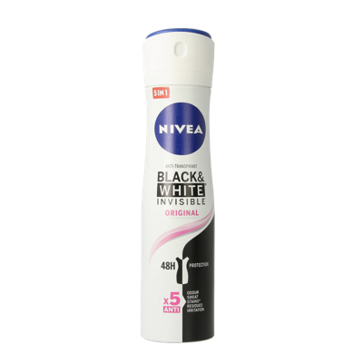 Nivea Black & White Invisible Original Deodorant Spray Nivea Black & White Invisible Original Deodorant Spray