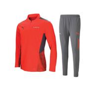AC Milan Trainingspak Senior - Maat XL - Kleur: RoodGrijs | Soccerfanshop - thumbnail