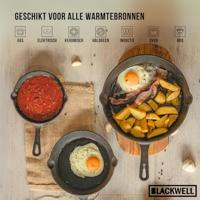 Blackwell Koekenpan Gietijzer / Skillet ø 16 cm - zonder anti-aanbaklaag - thumbnail