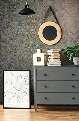 Novamur Jackie Behang met gouden letters - 6824-50