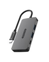 Sitecom USB-C to 2x USB-A + 2x USB-C 10Gbps Hub - thumbnail
