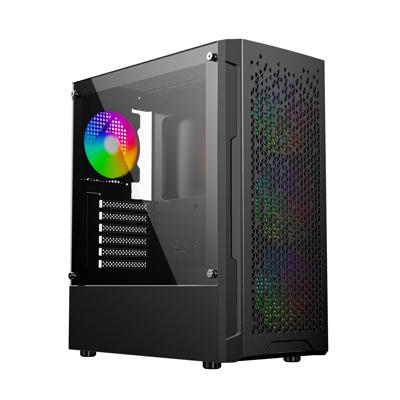 Gembird CCC-FC-400X Gaming ARGB computerbehuizing Fornax 400X, zwart