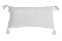 Kussen DKD Home Decor 60 x 10 x 30 cm Beige Blauw Arabisch Franjes - thumbnail