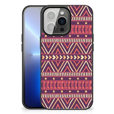 iPhone 13 Pro Max Back Case Aztec Paars