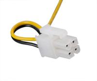 Akasa AK-PE080-03 Binnen 80W Zwart, Blauw, Rood, Wit, Geel netvoeding & inverter - thumbnail