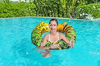 Bestway Opblaasbare Jungle Drijver 109x89 cm +12 Jaar Strand en Zwembad 36360 - thumbnail