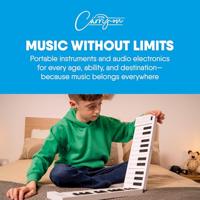 Carry-On Piano 49 Touch White opvouwbare piano 49 toetsen - thumbnail