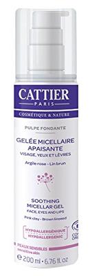 Cattier Verzachtende micellair gel gevoelige huid 200 Milliliter Cattier Verzachtende micellair gel gevoelige huid 200 Milliliter