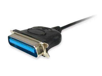 Equip 133383 usb to parallel adapter cable, usb 2.0 -> ieee1284, male/male, black