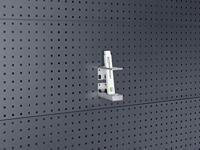 Bott Combihouder | B60xD153 mm | geschikt voor geperforeerde platen | 2-dlg. | 1 stuk - 14022011 14022011 - thumbnail