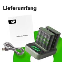 GP M452 Dockingstation Batterijlader NiMH AAA (potlood), AA (penlite) - thumbnail