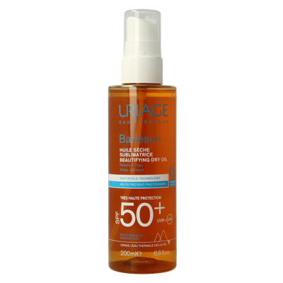Uriage Bariesun SPF50+ olie 200 Milliliter Uriage Bariesun SPF50+ olie 200 Milliliter