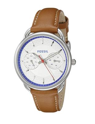 Horlogeband Fossil ES3805 Leder Bruin 16mm
