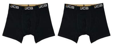 JCB Core Boxershorts | Basic | Maat S | Zwart | 2 stuks - JCBU-01
