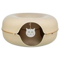Trixie speeldonut vilt beige - thumbnail