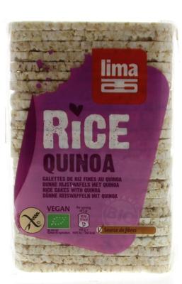 Lima Dunne Rijstwafels met Quinoa 130 gram