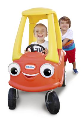 Little Tikes Cozy Coupe Loopauto 44x72x84 cm Geel/Rood Little Tikes Cozy Coupe Loopauto 44x72x84 cm Geel/Rood