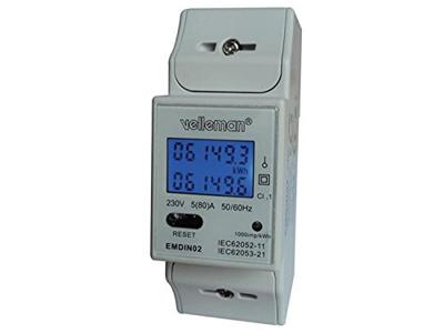 Velleman EMDIN02 Energiekostenmeter