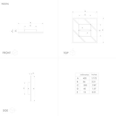 Eglo Strakke plafondlampUlisano met led - 900596