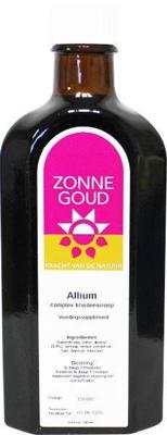 Zonnegoud Allium Siroop Zonnegoud Allium Siroop