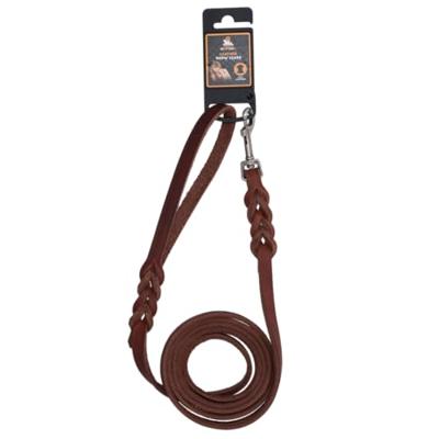 Spotted! Pro Leren Showlijn Bruin Musketon 1,6x180cm