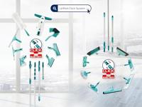 Leifheit 56422 watertrekker met click systeem 45 cm groen - thumbnail