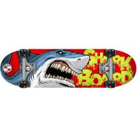 STAMP Skateboard 28 x 8 Shark Skids Control - thumbnail