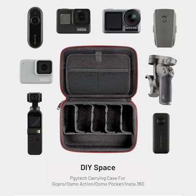 PGYTECH Camera draagtas, opbergdoos handtas voor OSMO Action 4/3, OSMO Pocket 3/2, voor Gopro 12/10/9, DJI FPV batterij draagtas voor Osmo Mobile 3, Insta 360 x4/x3