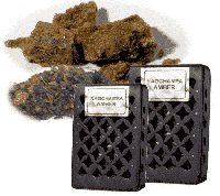 Wierookhars Nag Champa-Amber in Houten Doosje - thumbnail
