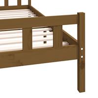 Bedframe massief hout honingbruin 120x200 cm - thumbnail