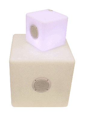 LED Muziek Box Verlichting Bluetooth 40x40 cm cube OWN - Own LED Muziek Box Verlichting Bluetooth 40x40 cm cube OWN - Own