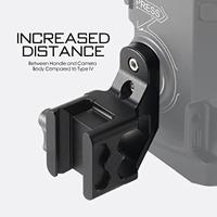 Tilta TA-AHA6-L-B Advanced Left Side Handle Attachment Type VI - zwart - thumbnail