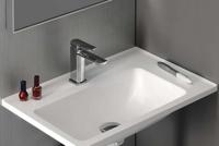 Wastafelmengkraan Sapho Mixona 1-hendel Recht 14.6 cm Chroom Sapho - thumbnail