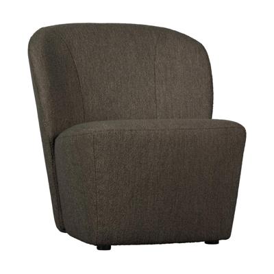 vtwonen Fauteuil 'Lofty' Bouclé, kleur Bruin