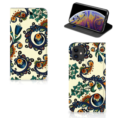 Telefoon Hoesje Apple iPhone 11 Barok Flower Telefoon Hoesje Apple iPhone 11 Barok Flower
