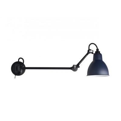 DCW Editions Lampe Gras N204 L 40 Round Wandlamp - Blauw DCW Editions Lampe Gras N204 L 40 Round Wandlamp - Blauw